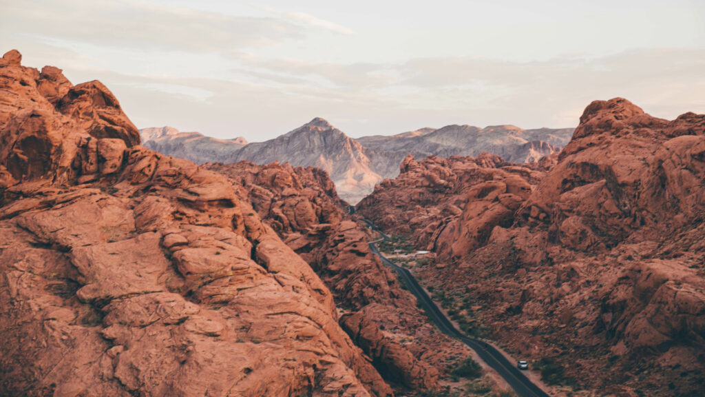 Take a Sprinter Van from Las Vegas to visit the spectacular Valley of Fire State Park in Nevada.
